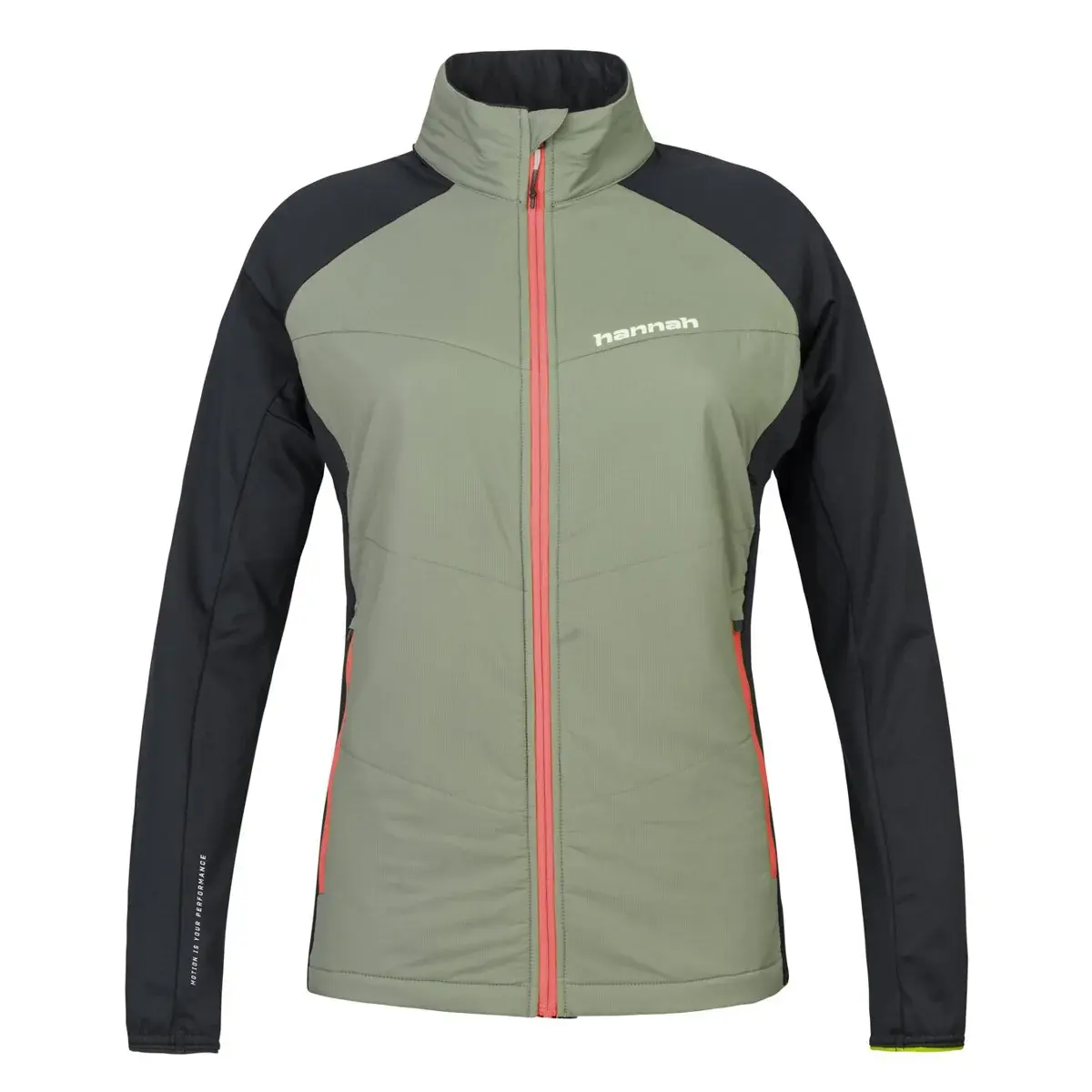 Bluza skiturowa damska Hannah Makana Burnt olive/anthracite