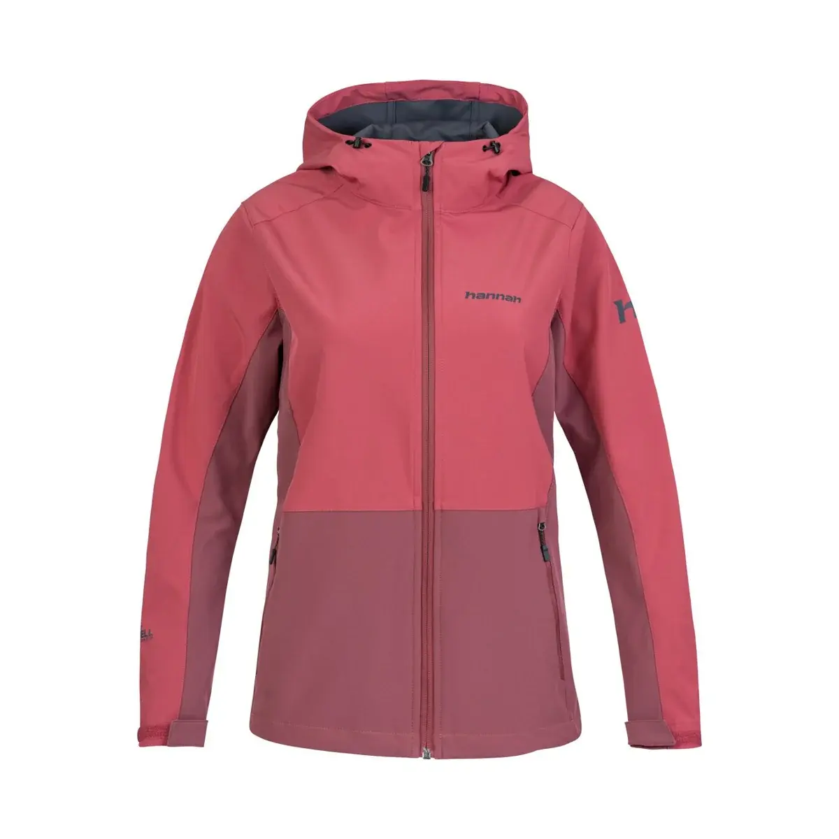 Kurtka softshellowa damska Hannah Zury Lite baroque rose/roan rouge