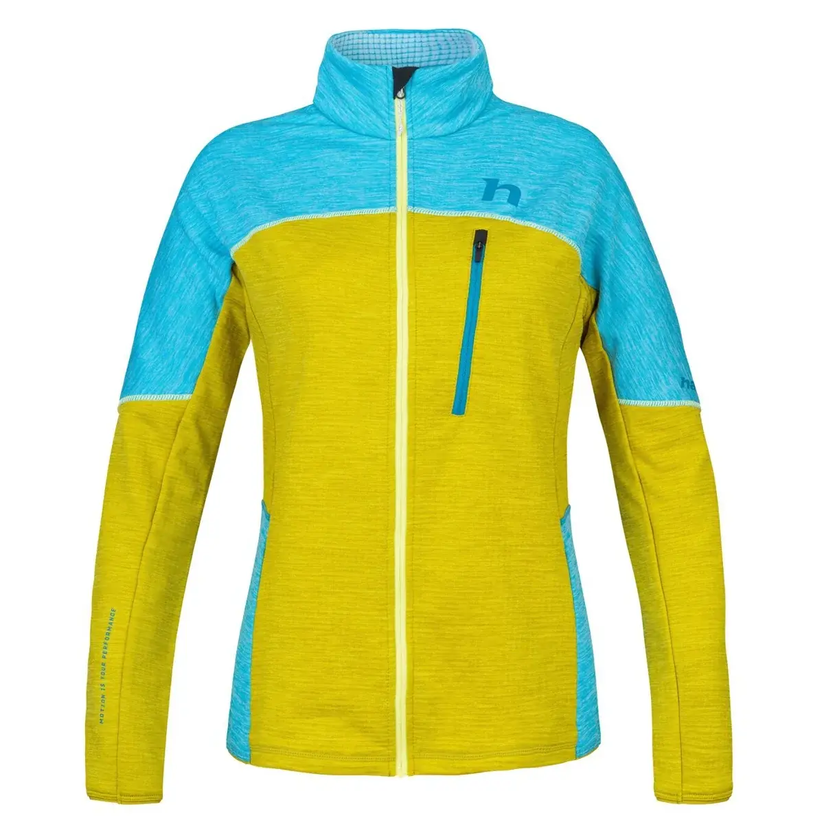 Bluza turystyczna damska Hannah Meda Clearwater/citronelle mel