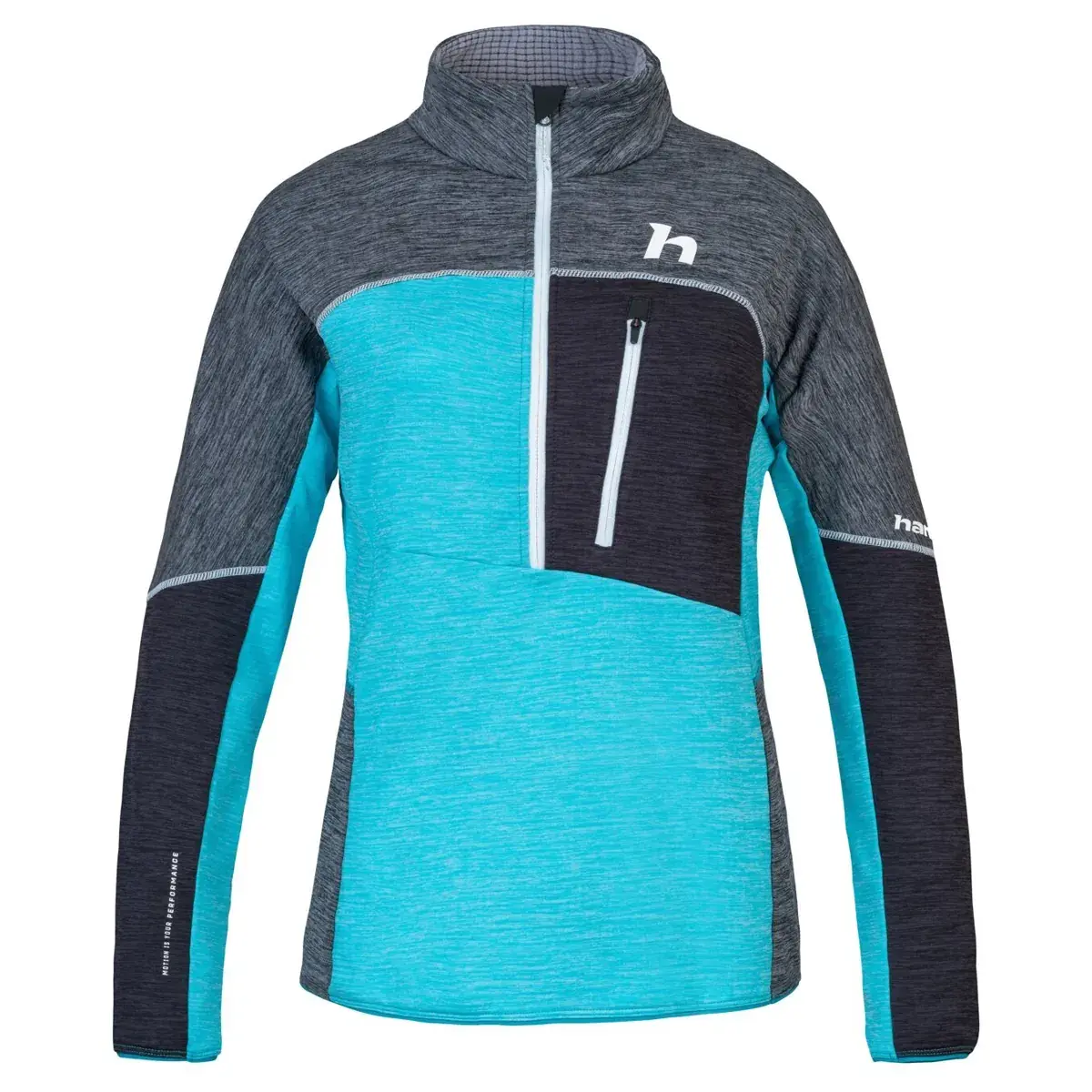 Hannah Bluza turystyczna damska Hannah Meda HZ Light gray/anthracite mel