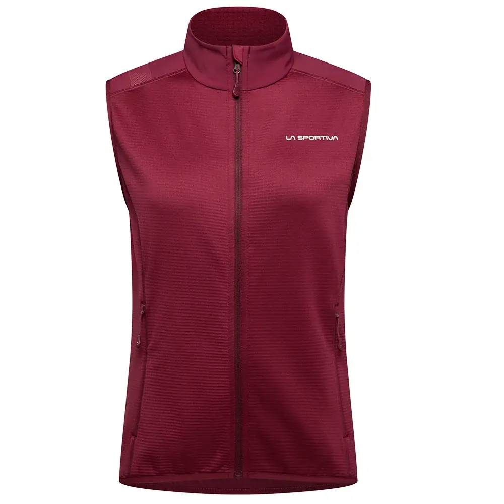 Kamizelka damska La Sportiva EXISTENCE VEST redwood/chalk