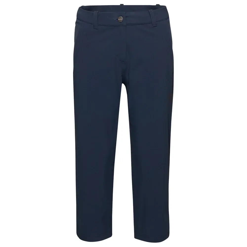 Spodnie 3/4 damskie Mammut Hiking V Capri Pants marine