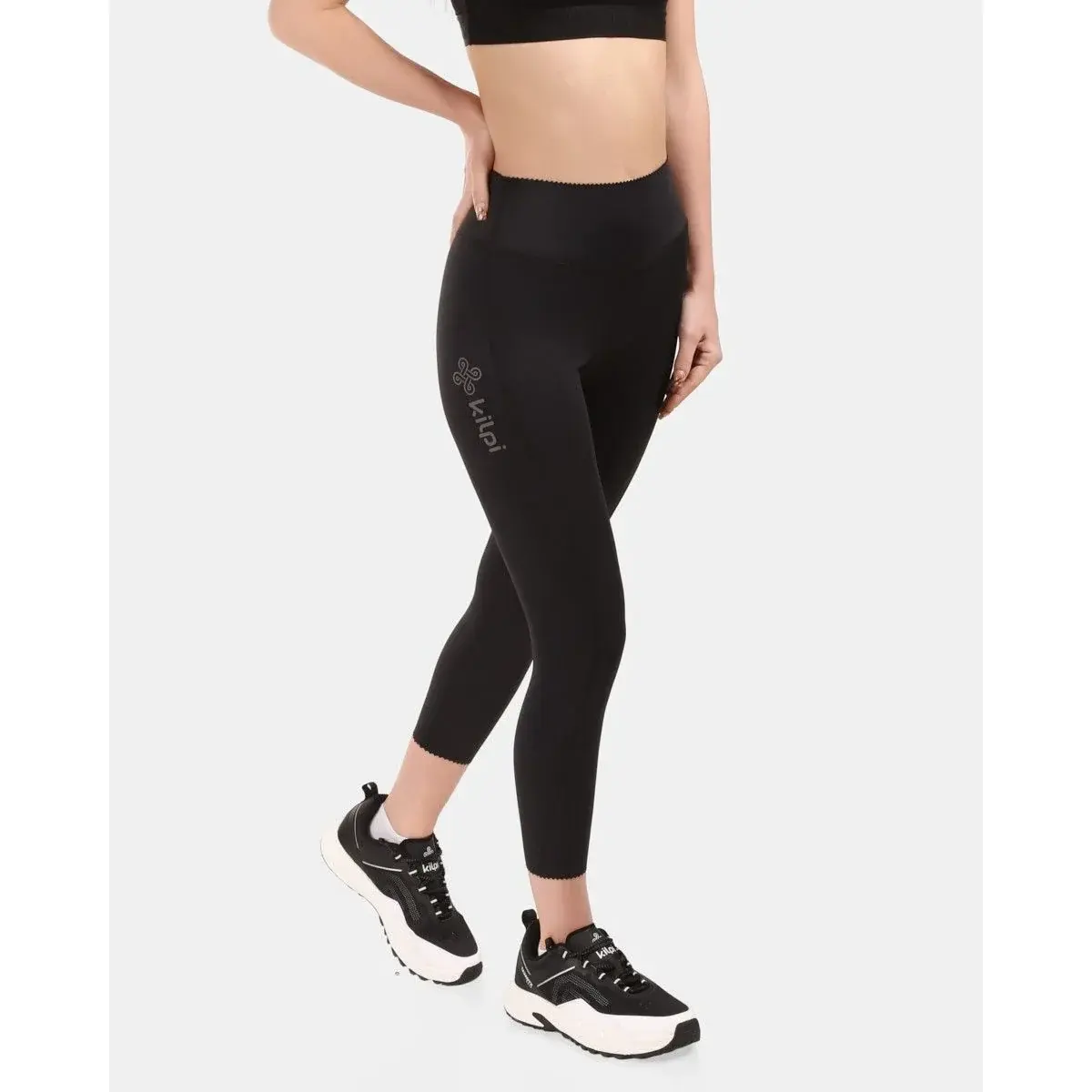 Legginsy 7/8 damskie Kilpi RIVIAN-W czarny