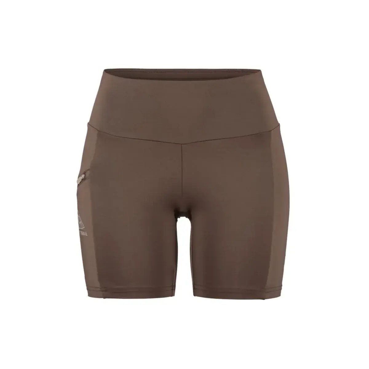 Szorty do biegania damskie Craft PRO Trail Short Tights 2 brązowy