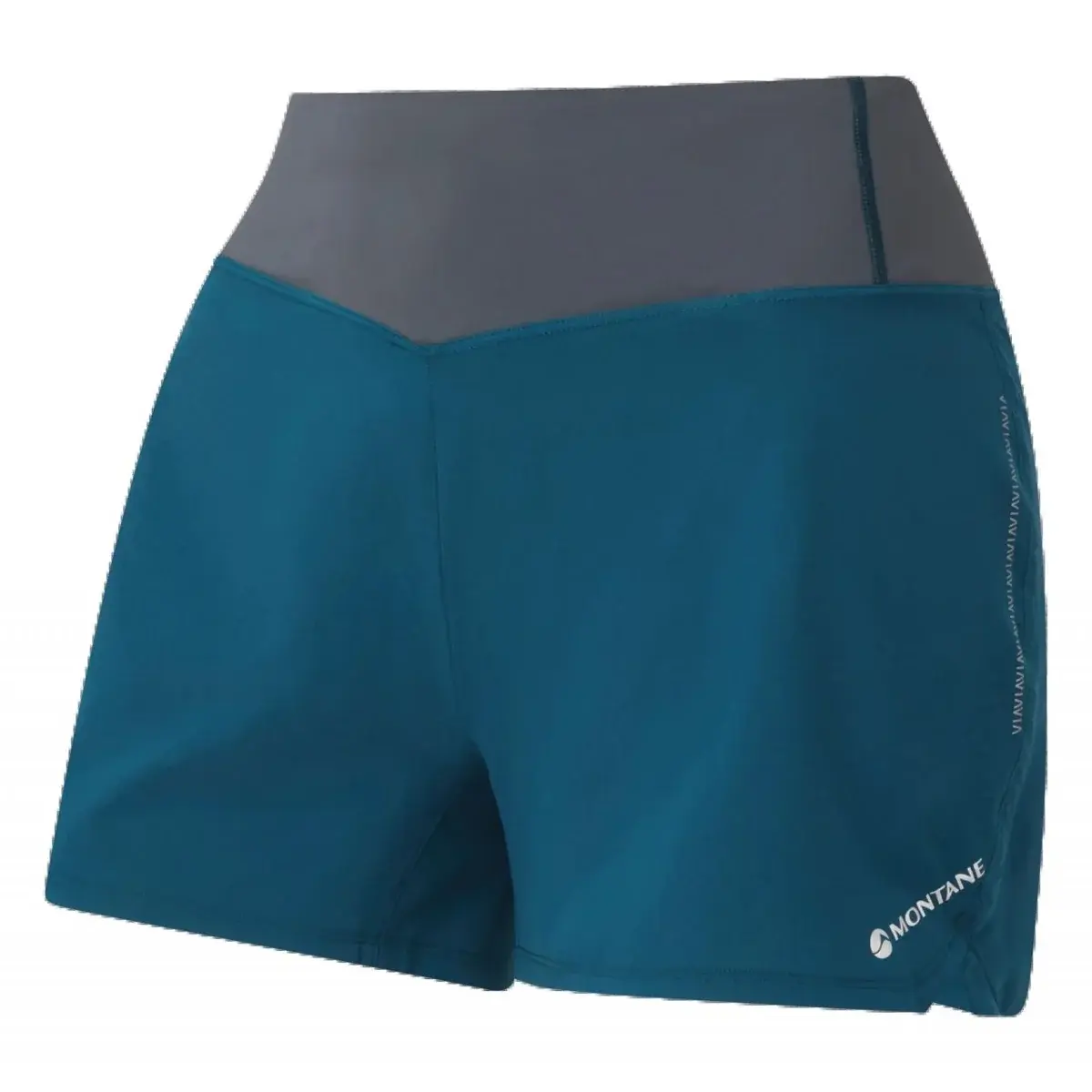 Montane Szorty do biegania damskie Montane Womans Katla 4" Shorts Narwhal blue