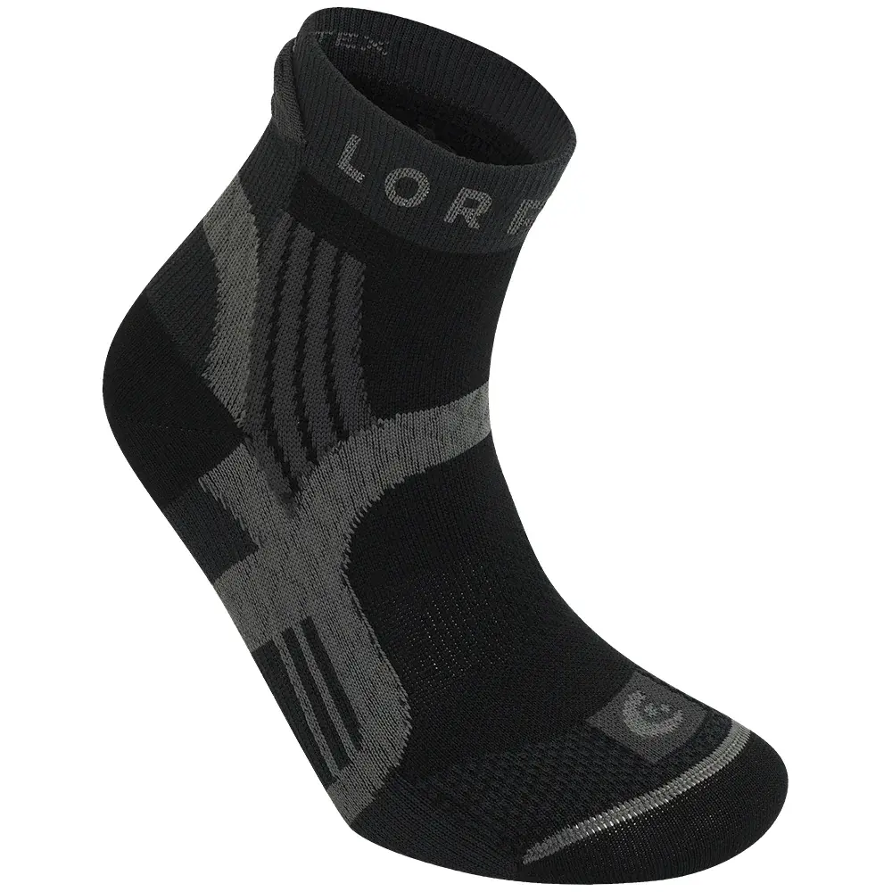 Lorpen Skarpety do biegania damskie Lorpen Trail Running Eco 1887 TOTAL BLACK