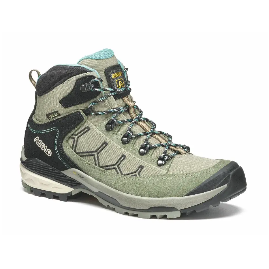 Asolo Buty za kostkę damskie Asolo Falcon Evo GV ML dry weeds/aqua green