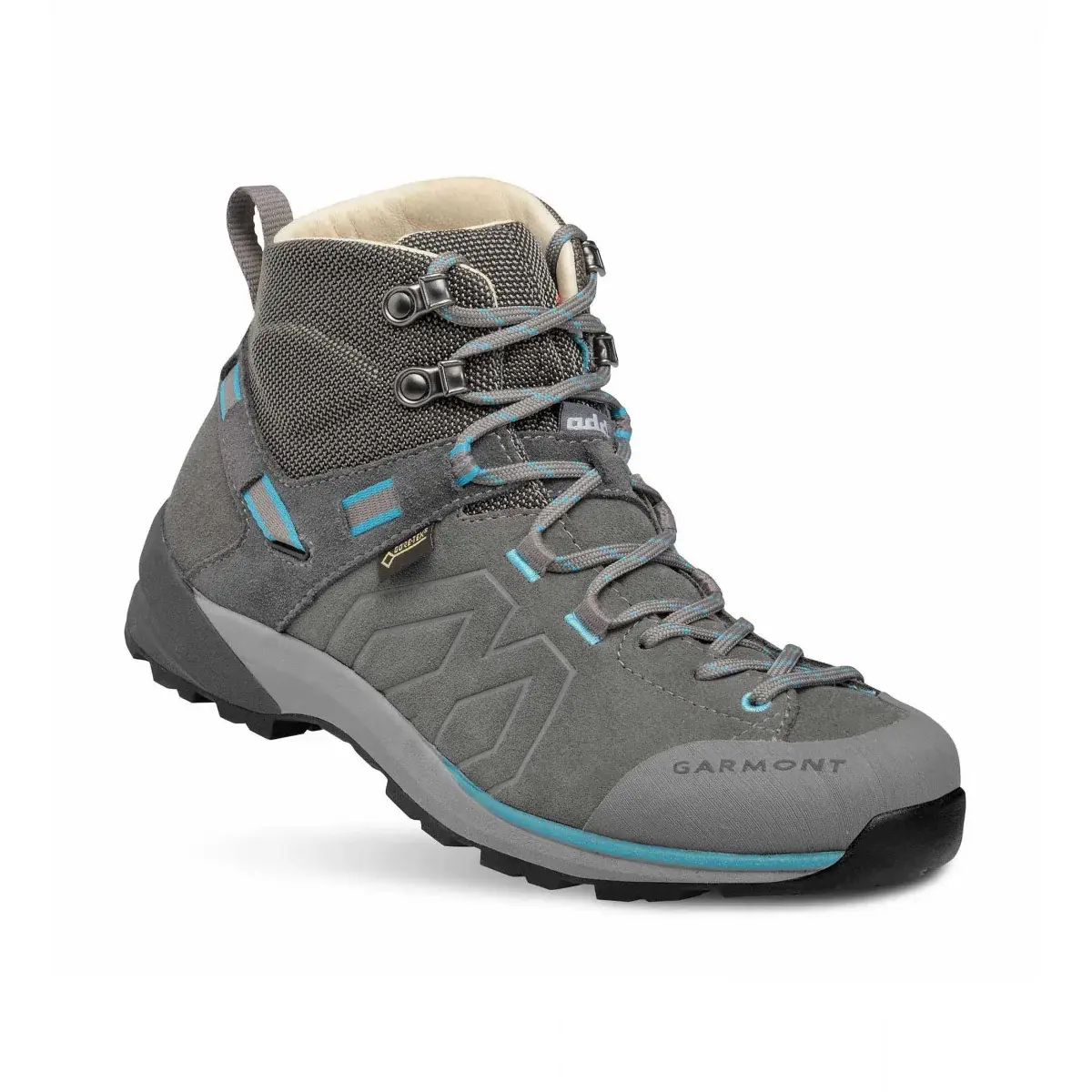 Garmont Buty turystyczne i rekreacyjne damskie Garmont Santiago GTX WMS grey/turquoise