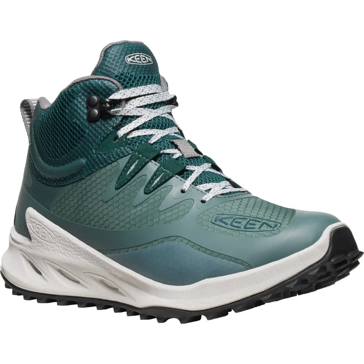 KEEN Buty za kostkę damskie KEEN Zionic Mid WP Women dark forest/sea moss