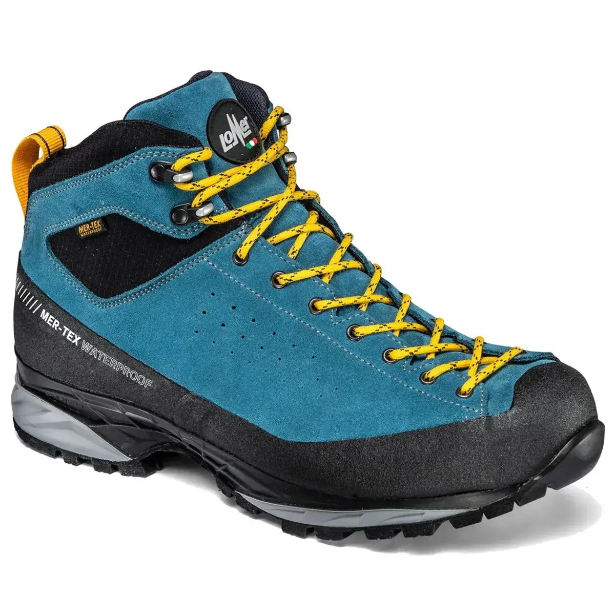 Lomer Buty damskie Lomer Marmolada Mid RP MTX petrol - l.blue