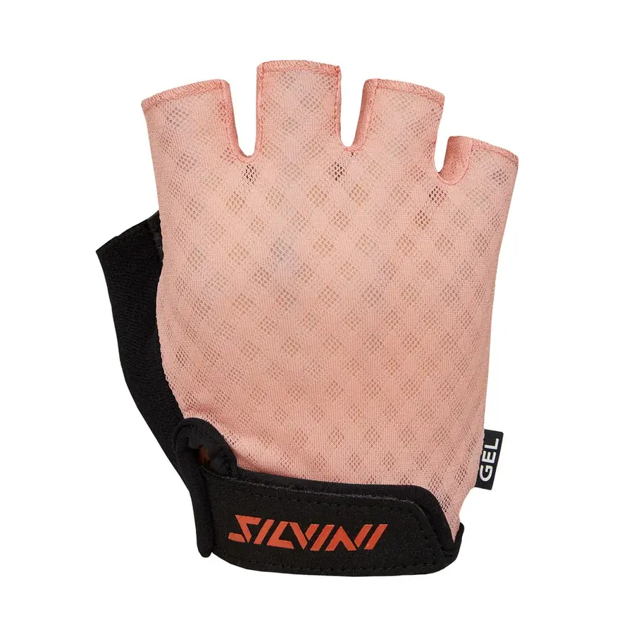 Silvini Rękawiczki rowerowe damskie Silvini Gaiona orange-black