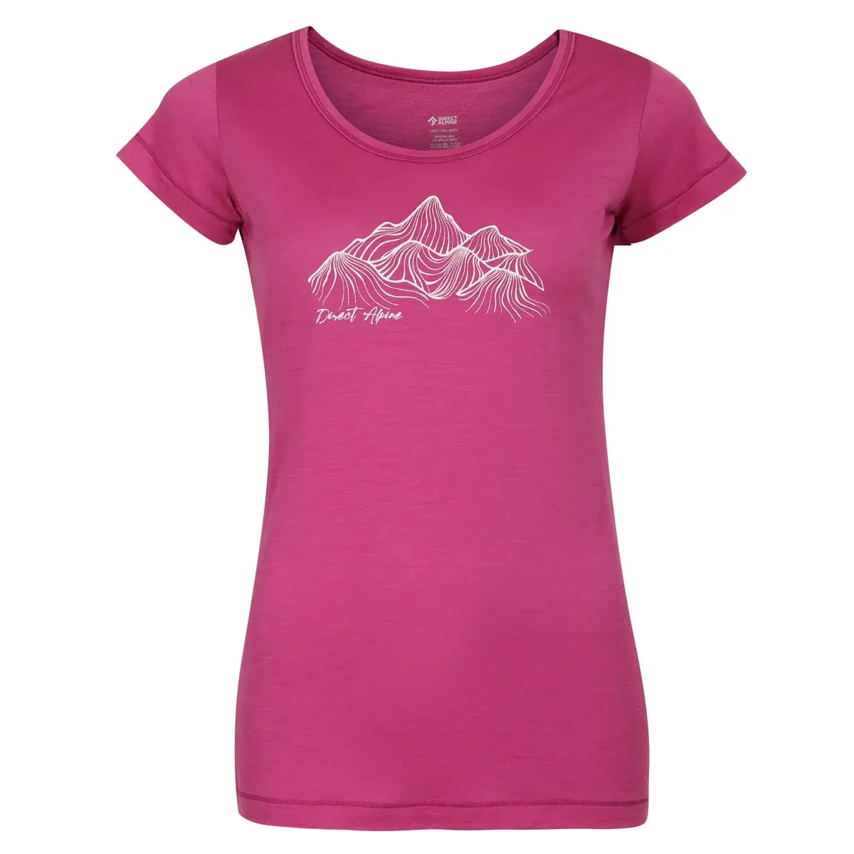 Direct Alpine Koszulka termoaktywna merino damska Direct Alpine FURRY LADY orchid (Silent hills)