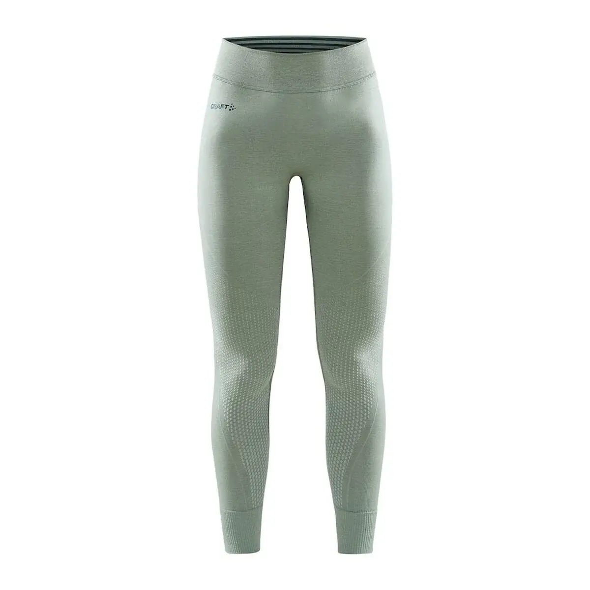 Craft Legginsy termoaktywne damskie Craft Core Dry Active Comfort jasnozielony