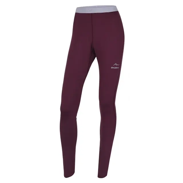 Husky Legginsy termoaktywne damskie Husky TYME L purple, rozmiar