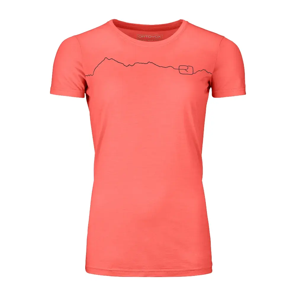 Ortovox Koszulka termoaktywna damska Ortovox W's 150 Cool Mountain TS Coral