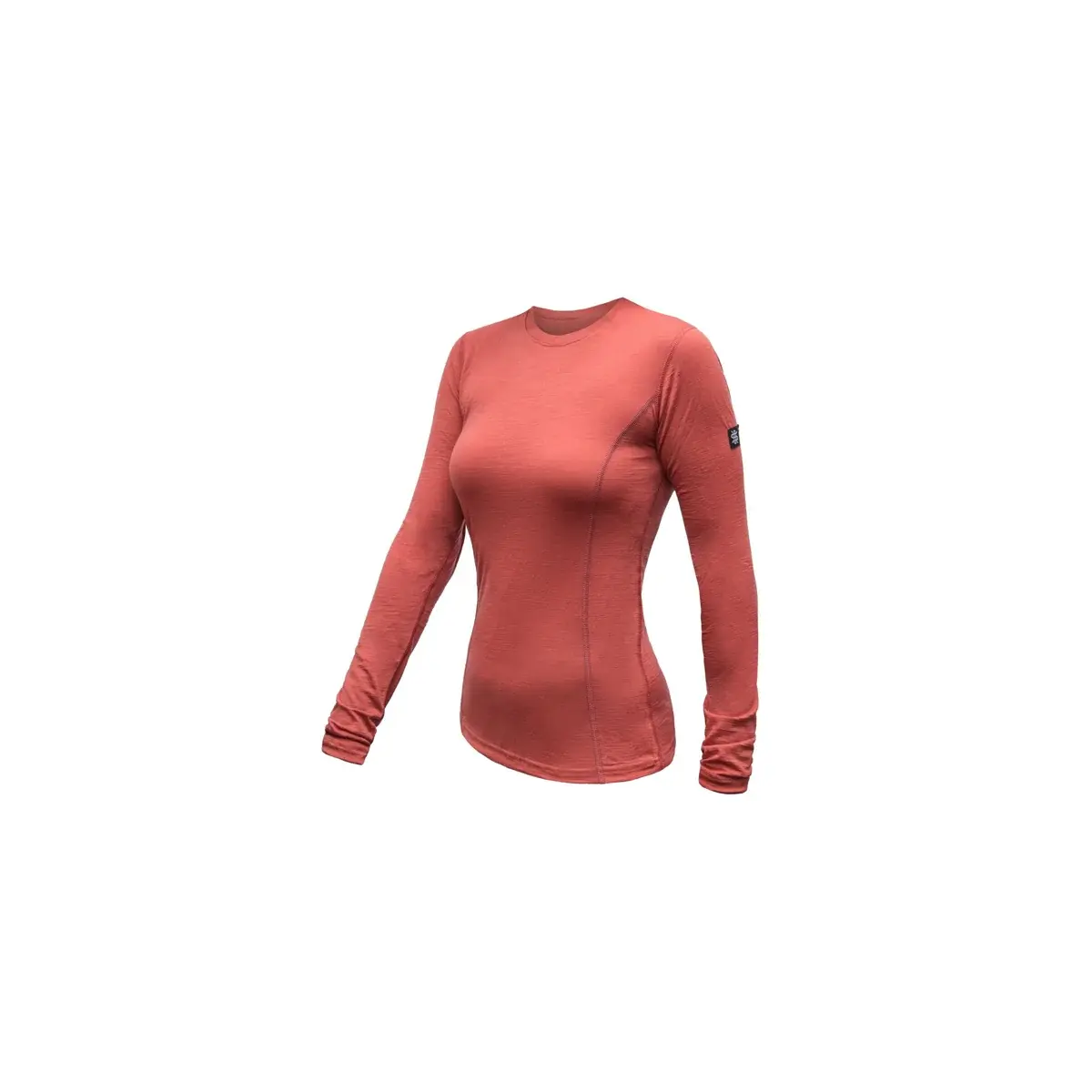 Sensor Koszulka termoaktywna z długim rękawem damska Sensor Merino Active Terracotta