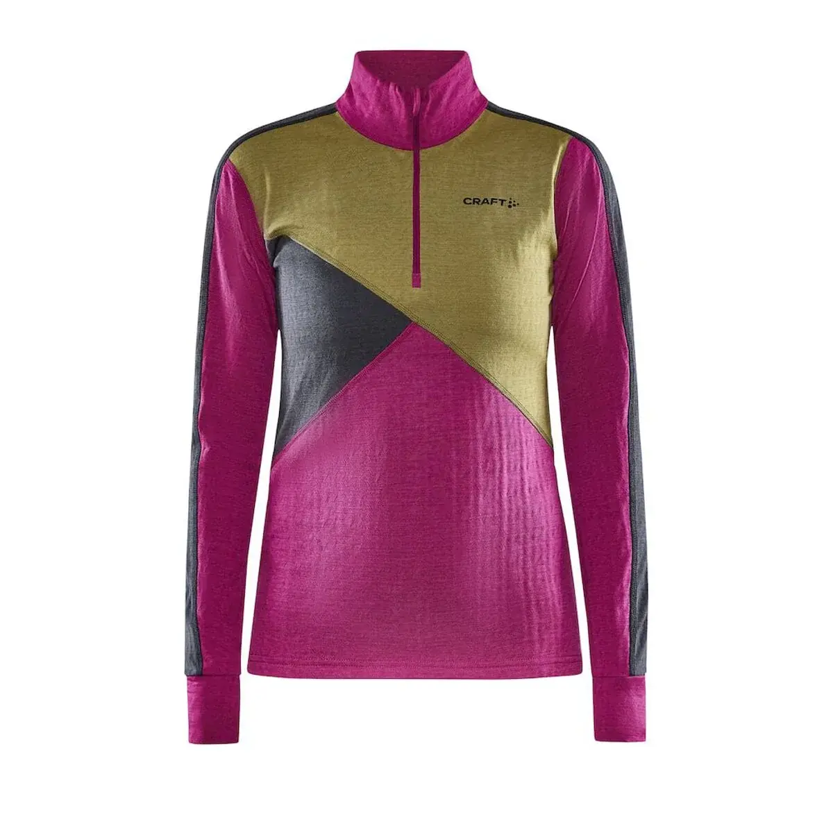 Koszulka termoaktywna damska Craft Adv Nordic Wool HZ różowy