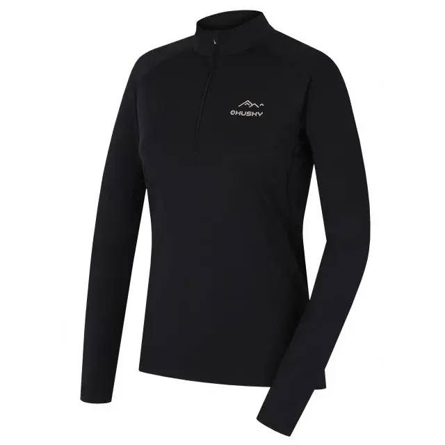 Husky Koszulka termoaktywna damska Husky TROMI ZIP L black, rozmiar
