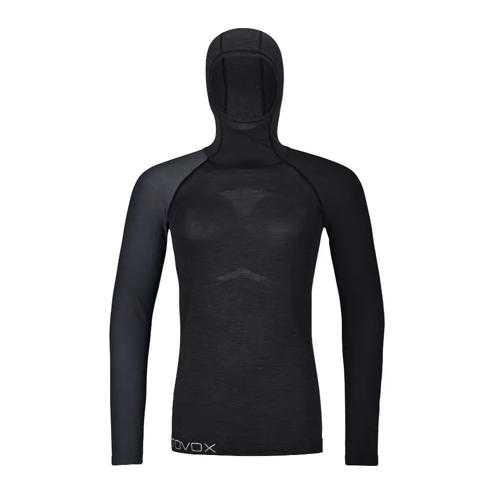 Ortovox Koszulka termoaktywna damska Ortovox W's 120 Competition Light Hoody Black Raven