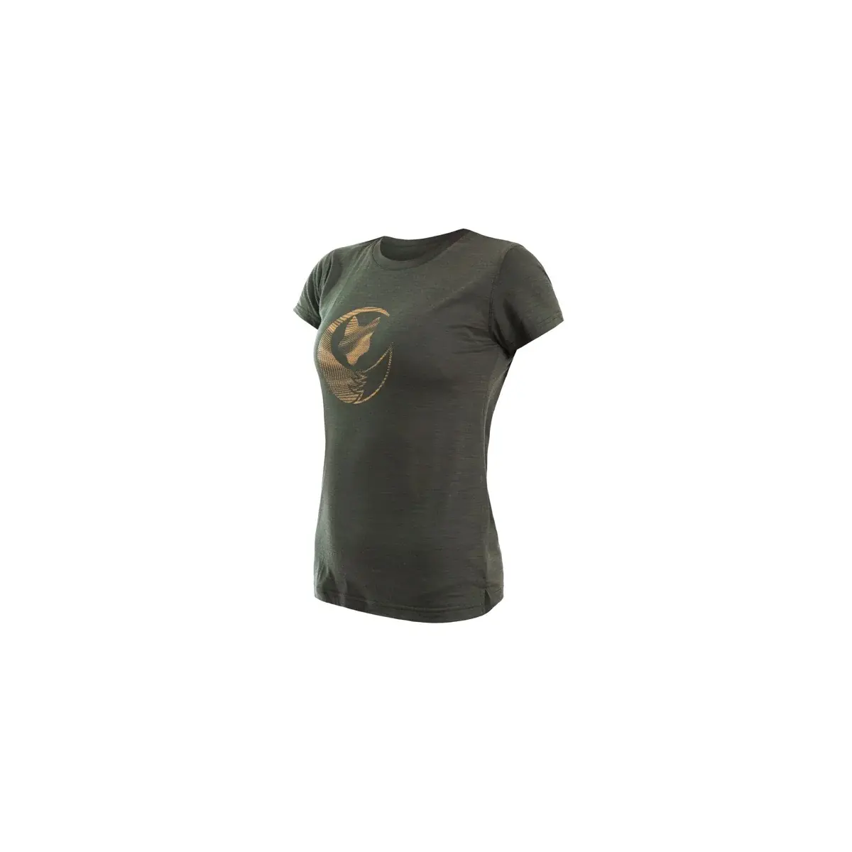 Sensor Koszulka termoaktywna damska Sensor Merino Air Fox Olive green