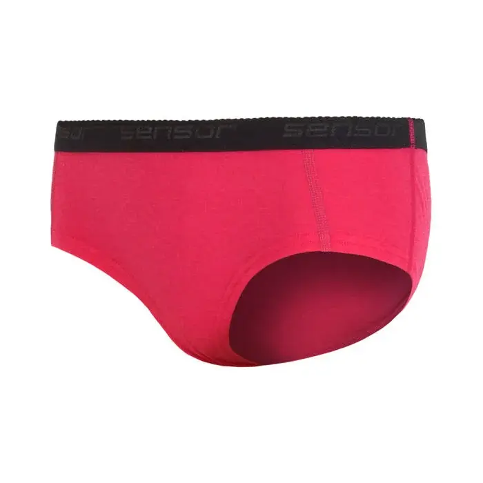Sensor Majtki damskie Sensor Merino Active magenta