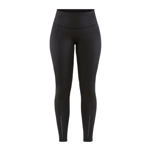 Spodnie elastyczne ocieplane damskie Craft ADV Essence Warm czarny