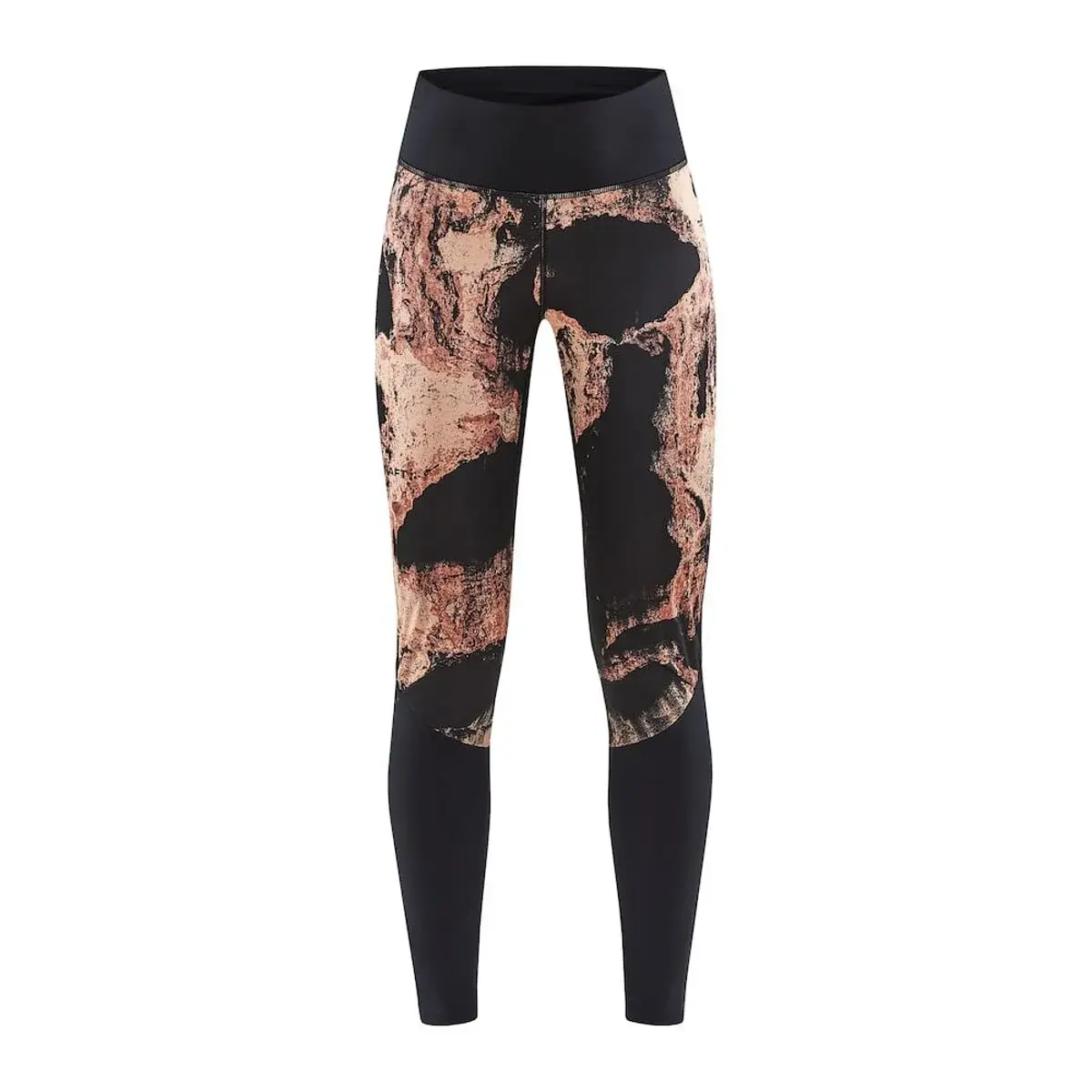 Craft Spodnie damskie Craft W ADV SubZ Wind Tights 2 czarny z pomarańczowym