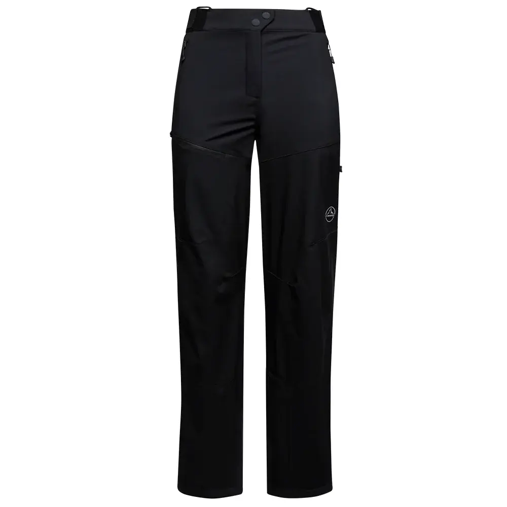 Spodnie damskie La Sportiva CROSSRIDGE SOFTSHELL black/white