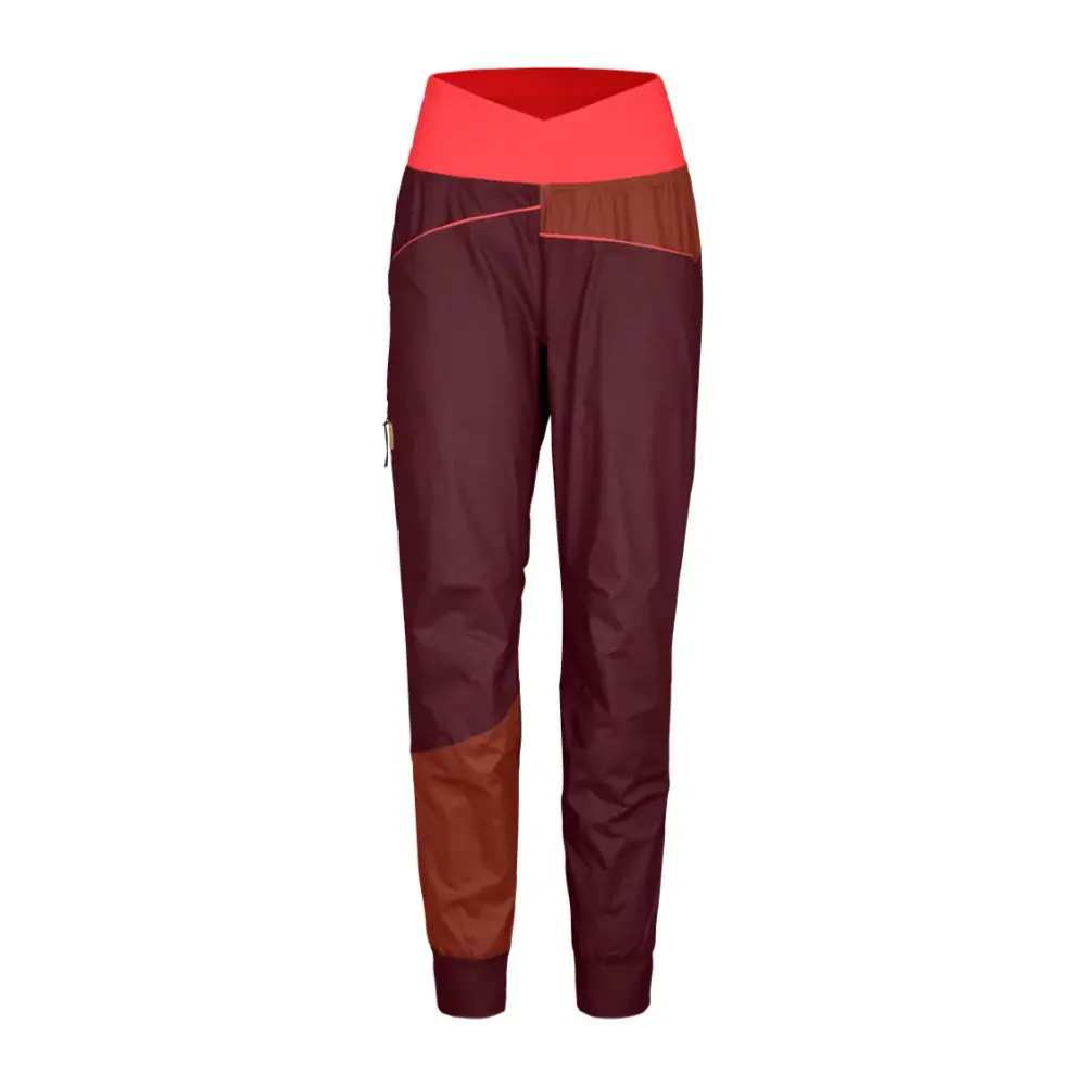 Spodnie wspinaczkowe damskie Ortovox Valbon Pants W winetasting