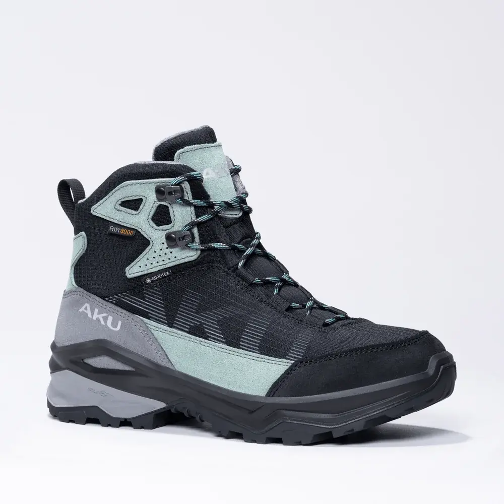 AKU Buty za kostkę damskie AKU Woman ADAPTA LIGHT GTX W'S BLACK/SAGE GREEN