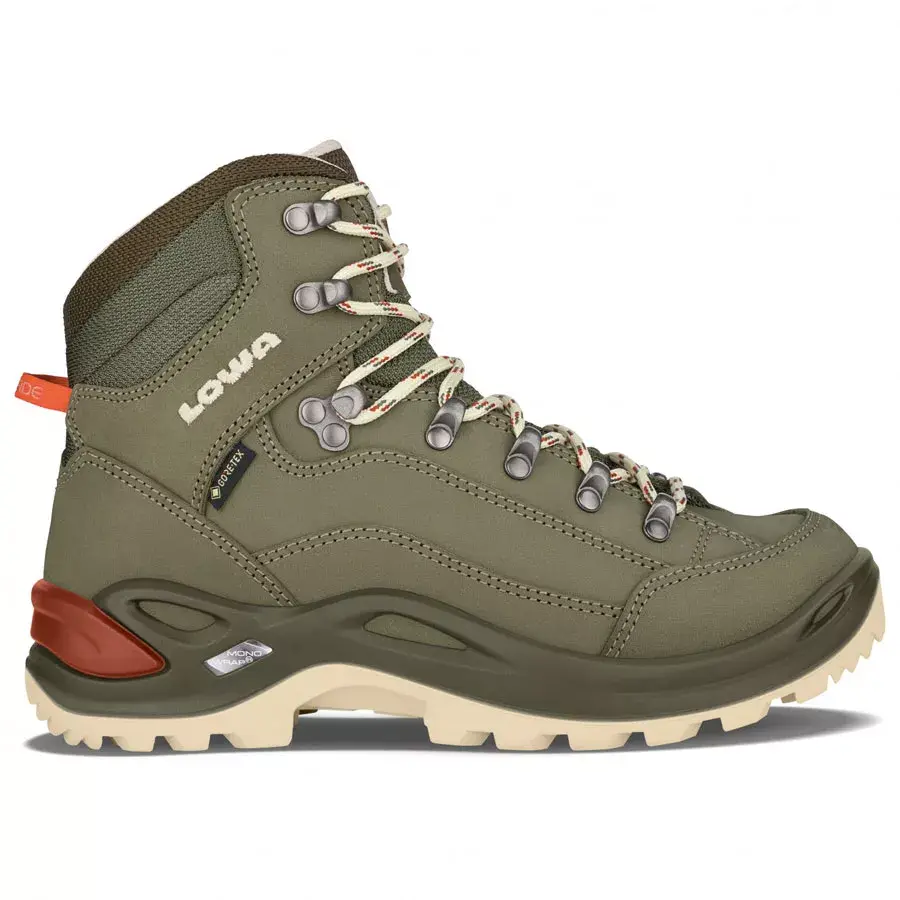 Lowa Buty za kostkę damskie Lowa Renegade GTX Mid W's grey green/panna