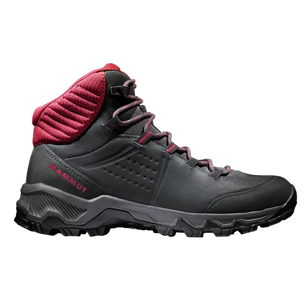 Buty za kostkę damskie Mammut Nova IV Mid GTX black-blood red