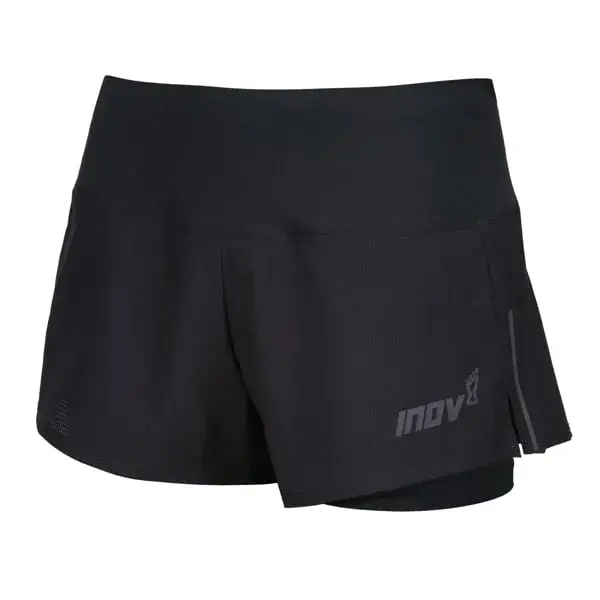 Inov8 Szorty do biegania damskie Inov8 Trailfly Ultra 3" 2in1 Short W black