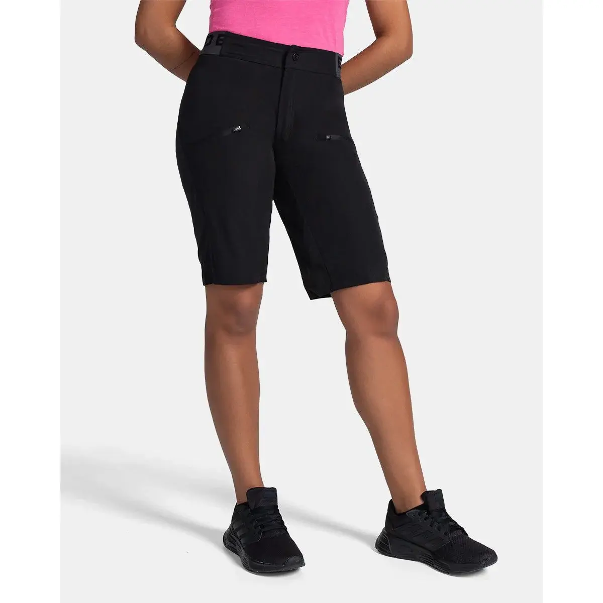 Kilpi Spodenki rowerowe damskie Kilpi Trackee-W BLK