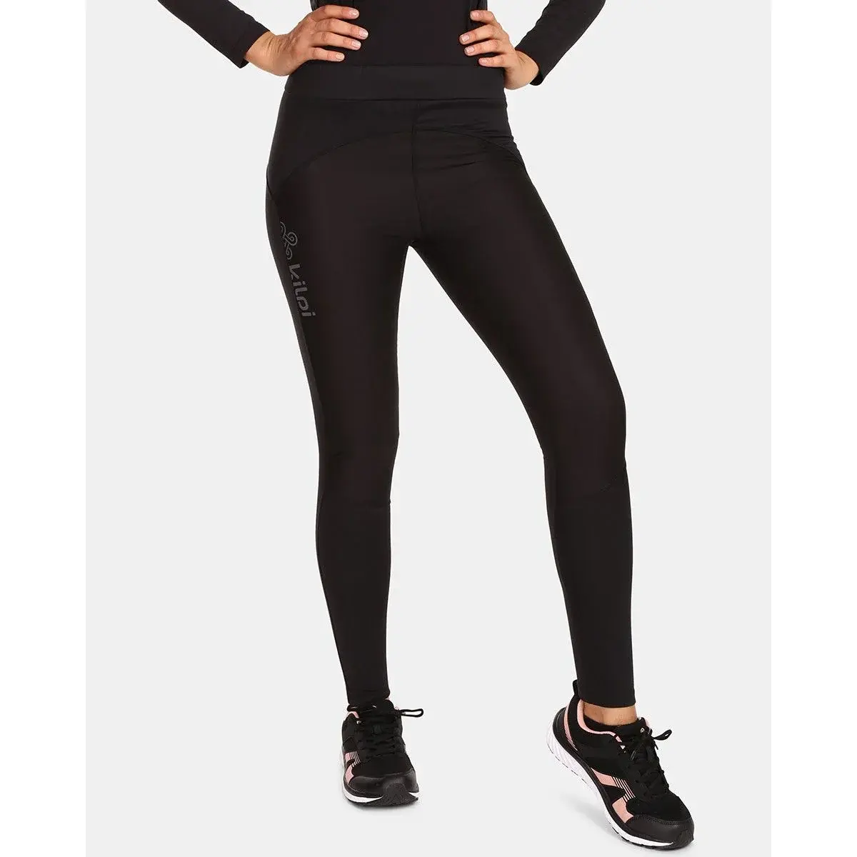 Kilpi Legginsy do biegania damskie Kilpi Karang-W BLK