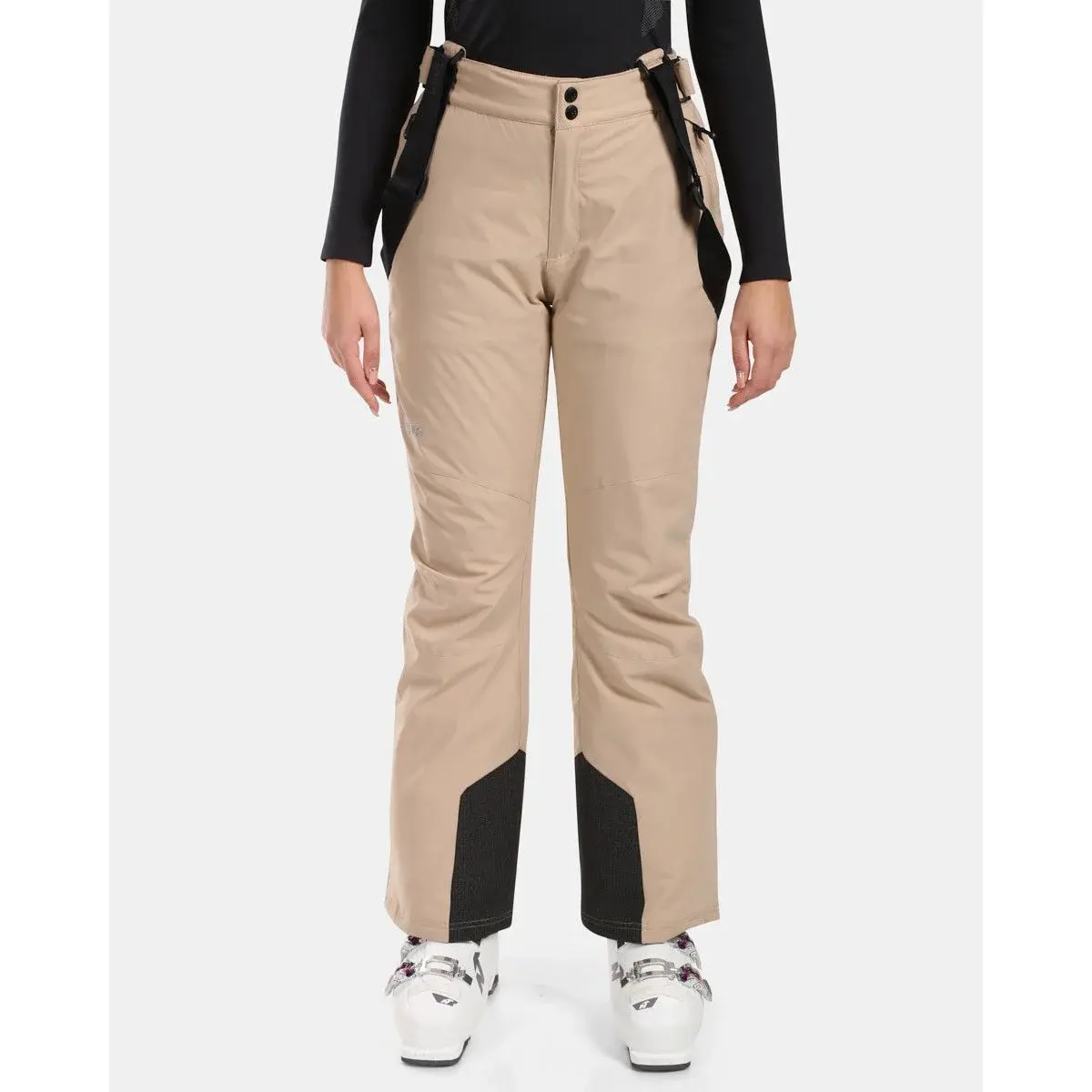 Spodnie narciarskie damskie Kilpi Elare-W beige