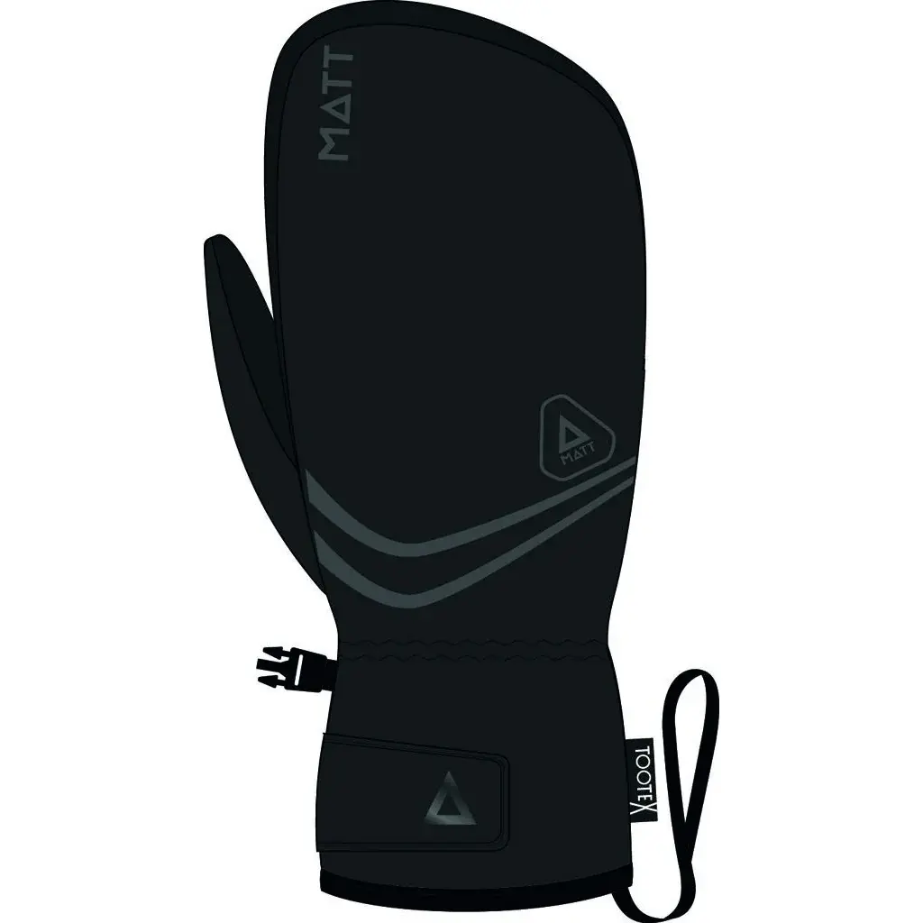 MATT Łapawice narciarskie damskie MATT Primatt Woman Mitten black