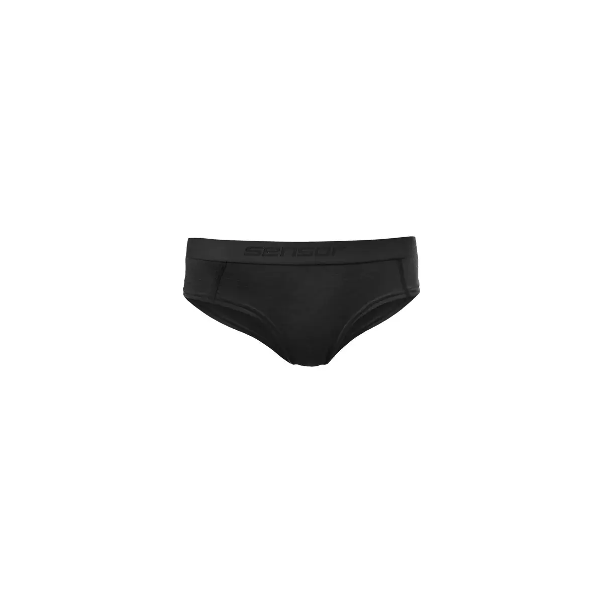 Sensor Majtki merino damskie Sensor Merino Air czarny