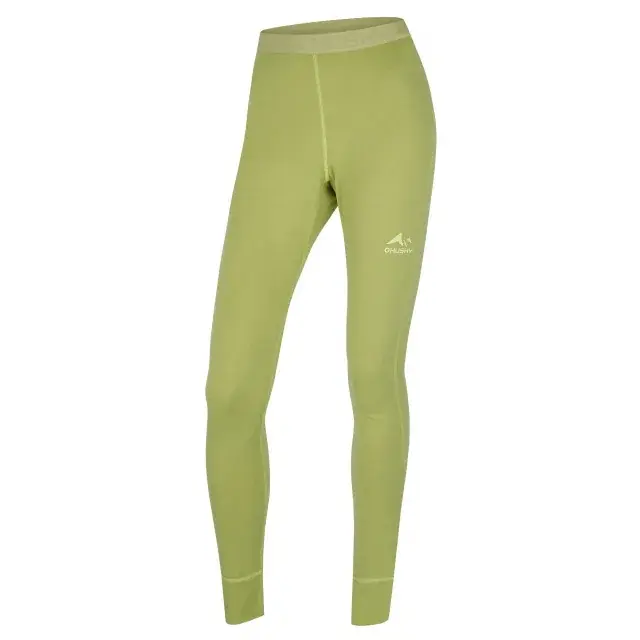 Husky Legginsy merino damskie Husky MEREA L light green, rozmiar