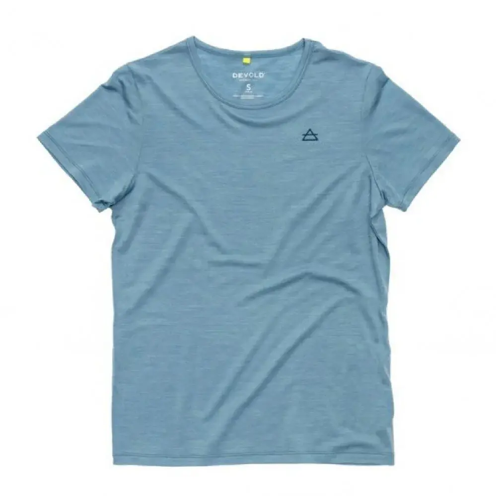 Devold Koszulka merino damska Devold Active Tee WMN skyblue