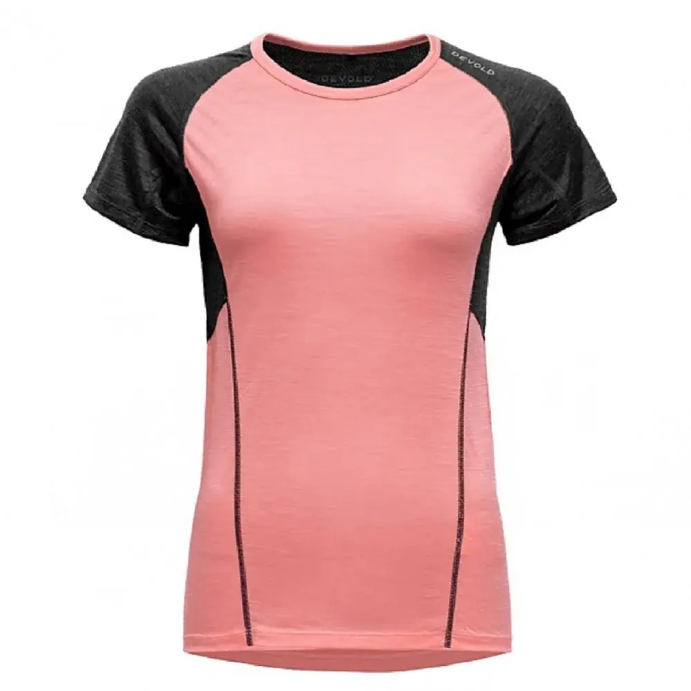 Devold Koszulka merino damska Devold Running 130 T-Shirt WMN apricot