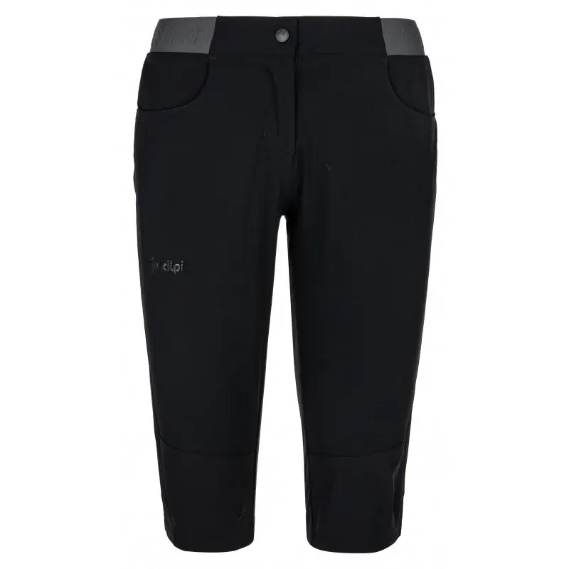 Spodnie outdoorowe 3/4 damskie Kilpi Meedin-W Czarny
