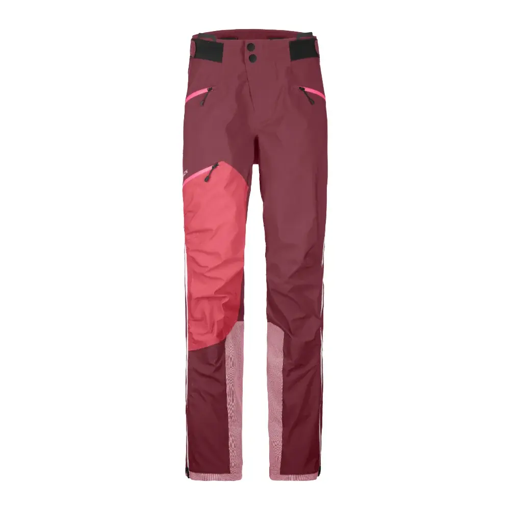 Spodnie outdoorowe damskie Ortovox W's Westalpen 3L Pants Winetasting