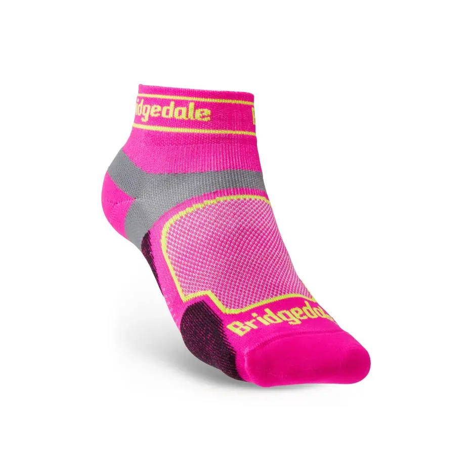 Bridgedale Skarpety do biegania damskie Bridgedale Trail Run UL T2 CS Low pink