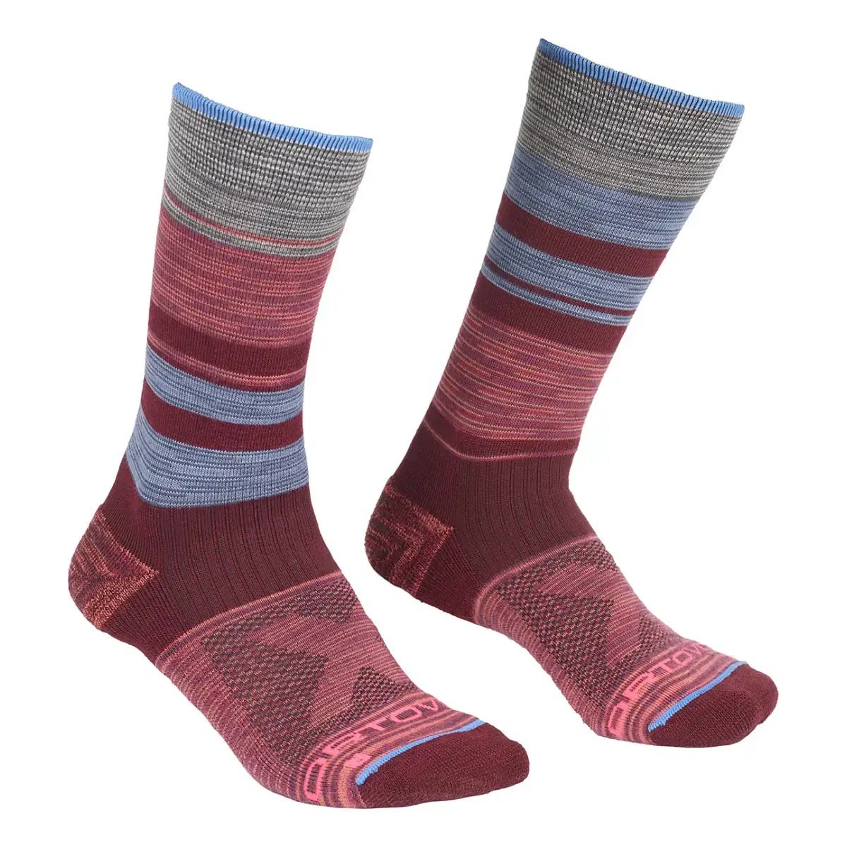 Skarpety termoaktywne damskie Ortovox All Mountain Mid Socks multicolour