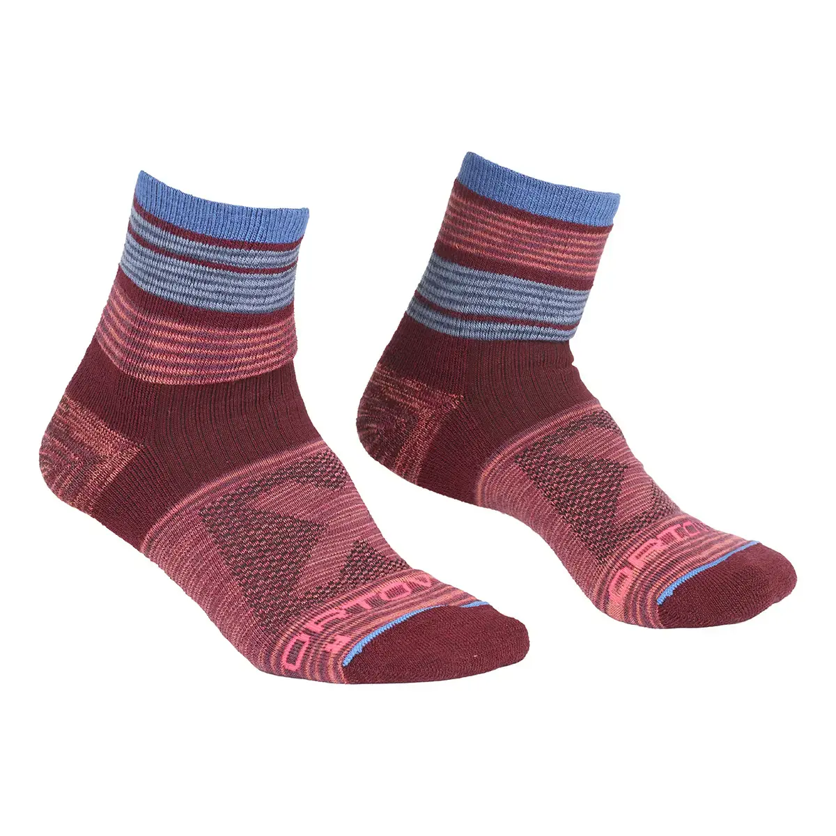 Ortovox Skarpety termoaktywne damskie Ortovox All Mountain Quarter Socks Warm multicolour