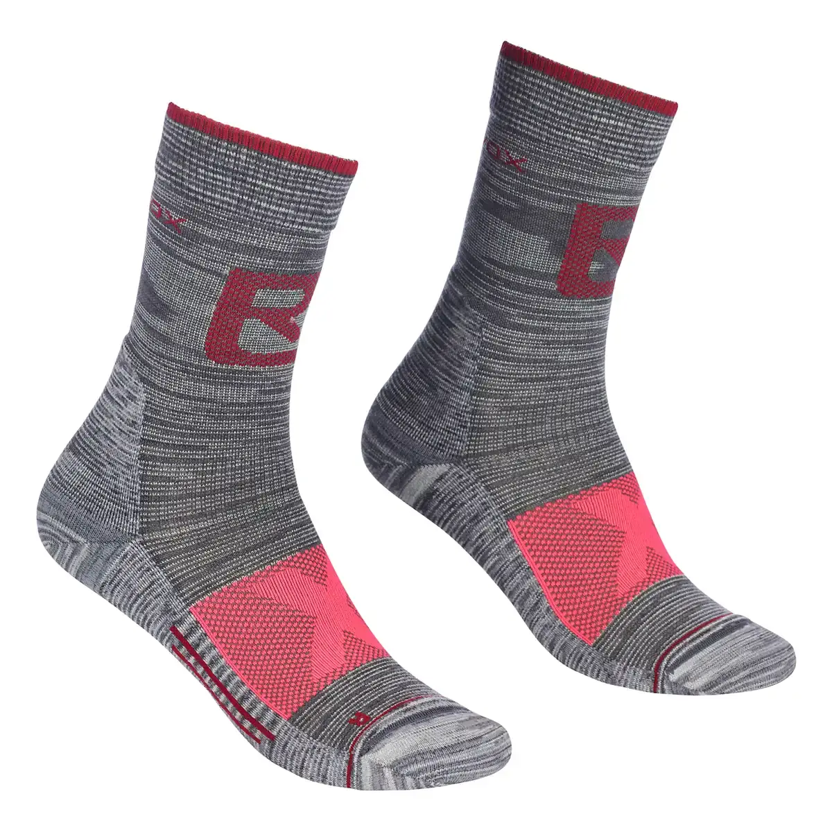 Skarpety damskie Ortovox Alpinist Pro Compression Mid Grey