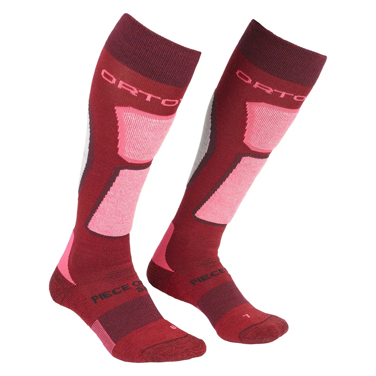 Ortovox Skarpety damskie Ortovox Rock'N' Wool Dark blood