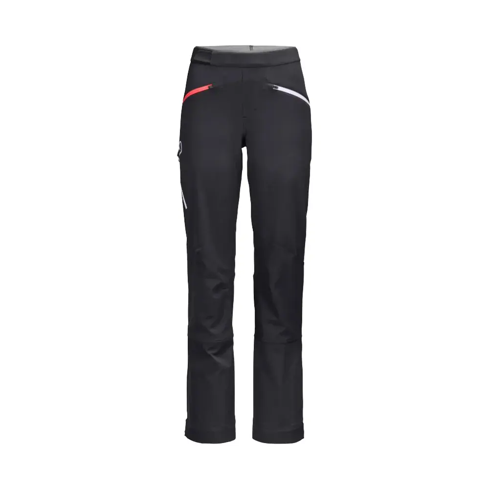Spodnie softshellowe i skiturowe damskie Ortovox W's Col Becchei Pants Black raven