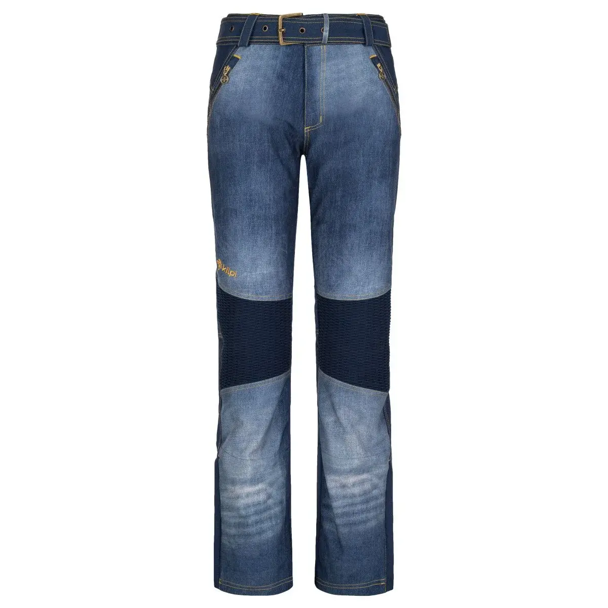 Spodnie narciarskie softshellowe damskie Kilpi JEANSO-W niebieski